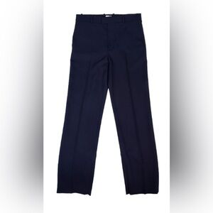 Men’s Bottega Veneta Dark Blue Wool Pants 48